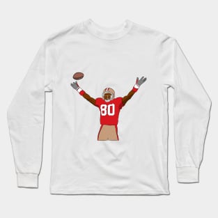 Jerry Rice Long Sleeve T-Shirt